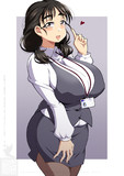 地方の拠点で優しく仕事を教えてくれる先輩OLさん