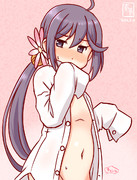わんどろ彼シャツのぼのたん