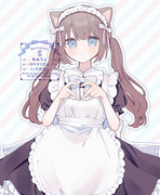 ネコ耳メイド服ツインテまいちゃん