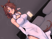 ﾊﾟﾏ「アルダンさんがお土産でくれたんだ～。似合うかな？」
