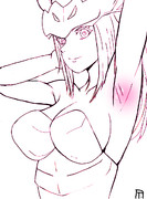 ウィズダフネのサヴィアさんの腋