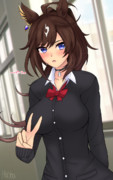 ぎゃるﾒﾝﾃ「・・・ぴーす。」