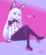 【艦これ】4色で叢雲【ドット絵】