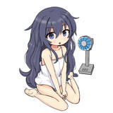 5日遅れの暁ちゃん進水日おえかき
