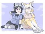 アライさんとフェネックなのだ！