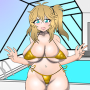 金ビキニつむぎちゃん