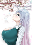 お花見のあさん