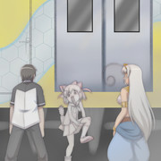 巳列車が来たわ…