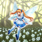 【オリジナル絵】不思議の森の妖精ちゃん♪