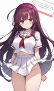 白セーラーな東北あん子ちゃん！