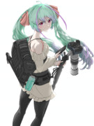 荷物持ちニシッキーちゃん
