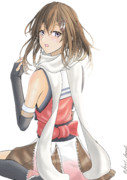 ふりむき