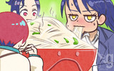 みんなで麺すすりたかった