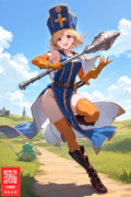 ドラクエ3の僧侶になったジータちゃん