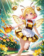 ミツバチ少女②