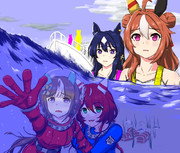 一緒に・・・いるっす・・・