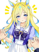 ウマ娘　ネオユニヴァース　誕生日記念イラスト2025