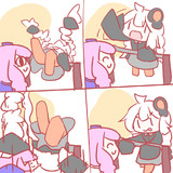 「無難に鉄棒逆上がりしてる紲星あかり