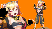 MMDうる虎ガール配布開始トラ！