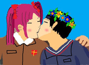 ういくろ幸せなキスをして終了