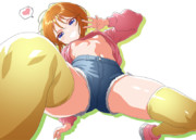 私服プルが抱き付いてくる