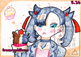 モルペコ風カップケーキ♡