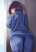 誘ってくるジャージ女子