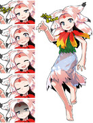 封獣チミ立ち絵 表情差分