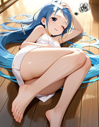 【ウチの艦娘さん】五月雨さん、朝風呂でこける