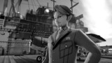 【MMDガンダム】グレイ・ゴースト艦上の緑のおじさん [調整中]（モノクロ）