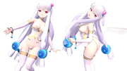 【MMD対魔忍】【若き花嫁】七瀬舞Ver2.01【モデル配布】【更新】
