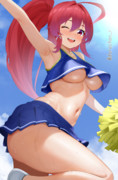 チアコスなイムヤさん！