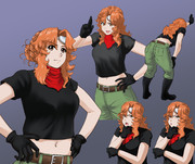 モジャクロ戦闘記　第109回で使用した立ち絵