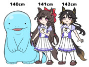 142cmのウマ娘が来るらしい
