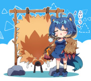 アオアシラちゃん。