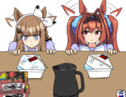 早食い対決(？)