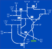 愛知・奥三河　道路標識風地図