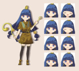 道神馴子　立ち絵素材