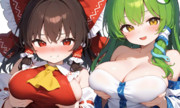 霊夢さんと早苗さん