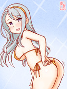 わんどろ金ビキニのさぎりん
