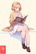 グランサイファーで朗読会をするジータちゃん
