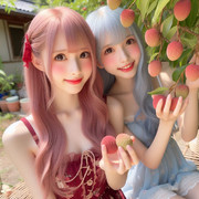 AI画像　琴葉ライチ