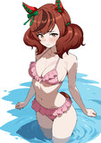 水着×ネイチャ