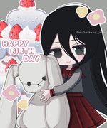 うさちゃん　HAPPYBIRTHDAY