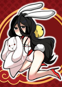 中国うさぎちゃんおたおめ