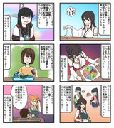 【手書き艦これ】沈んでもやめんじゃねーぞ #136・静画版