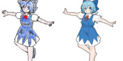 [東方] 13年前のチルノをAIでリメイクしてみた