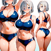 浜風体操服？AI