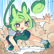 着地するずんだもん