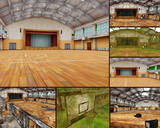 廃墟っぽい体育館ver1.0